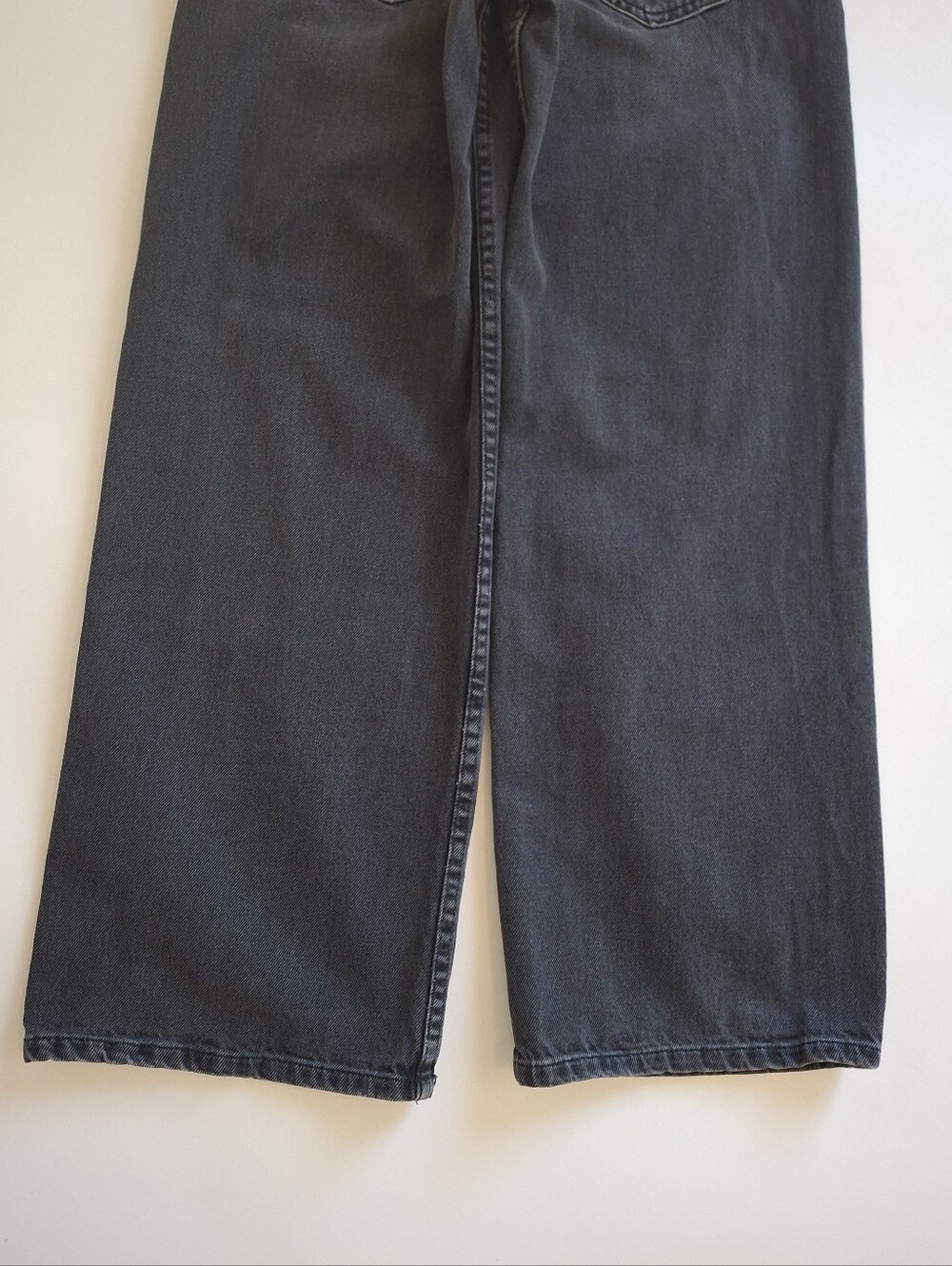 Motel Rocks Low Rise Wide Leg Jeans - Picture 5 of 7